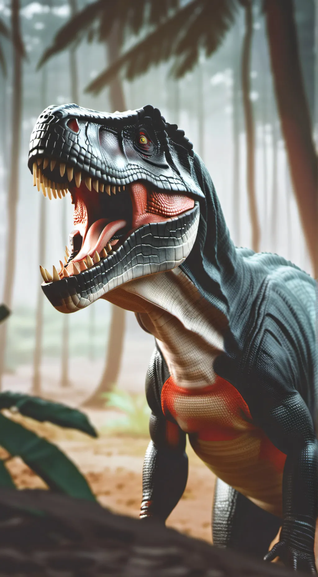 ai character: jurassic island gp background