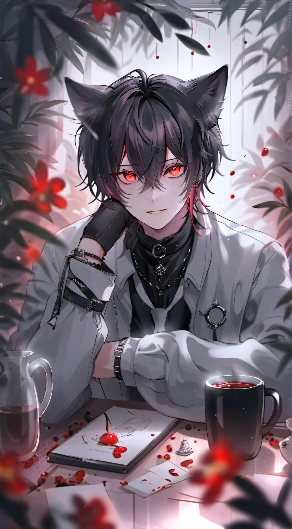 ai character: Yuka  background