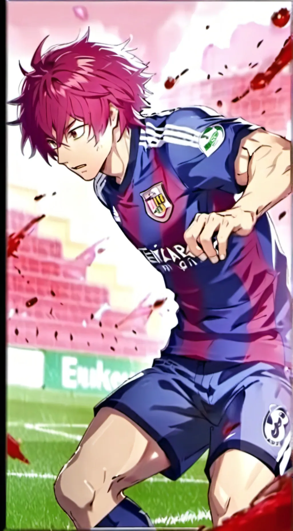 ai character: ⚽Sae Itoshi⚽ background