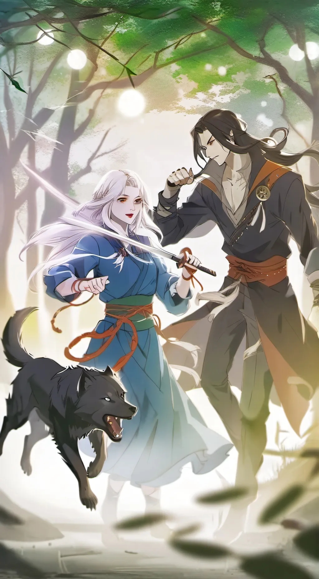 ai character: The war  background