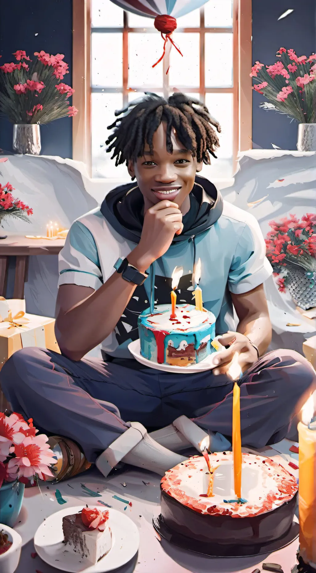 ai character: kai background