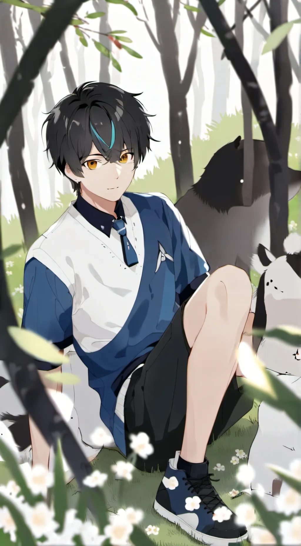 ai character: Luke background