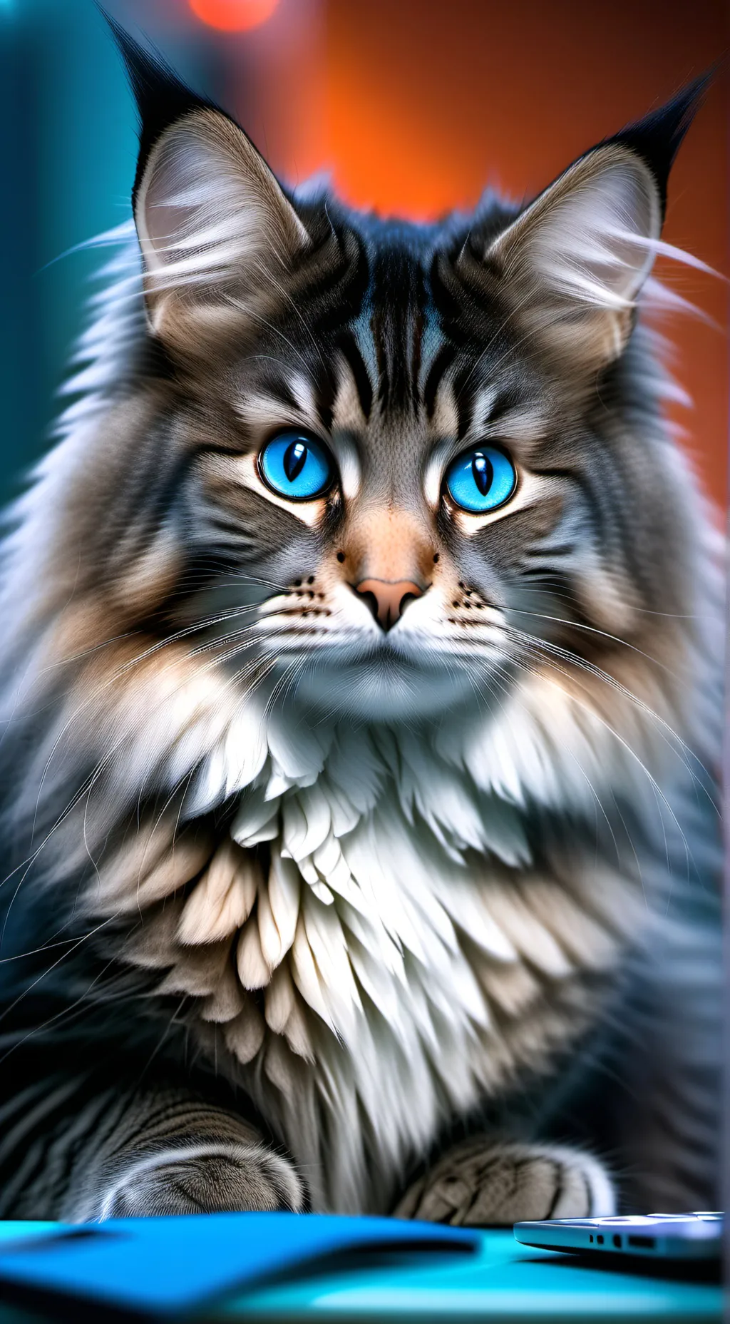 ai character: барсик background