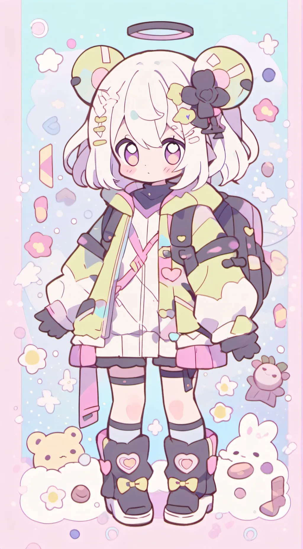 ai character: Fpe pick me background