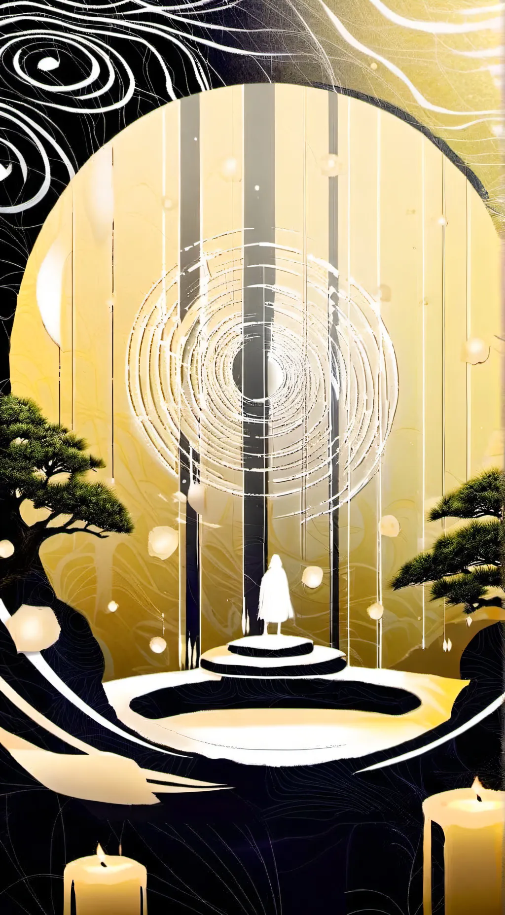 ai character: Am gonna Copy you background