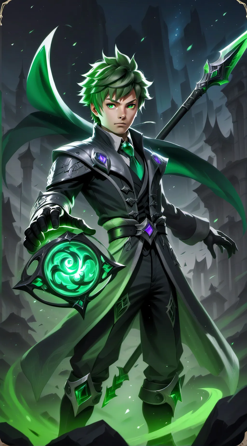 ai character: Ethan Zeal background