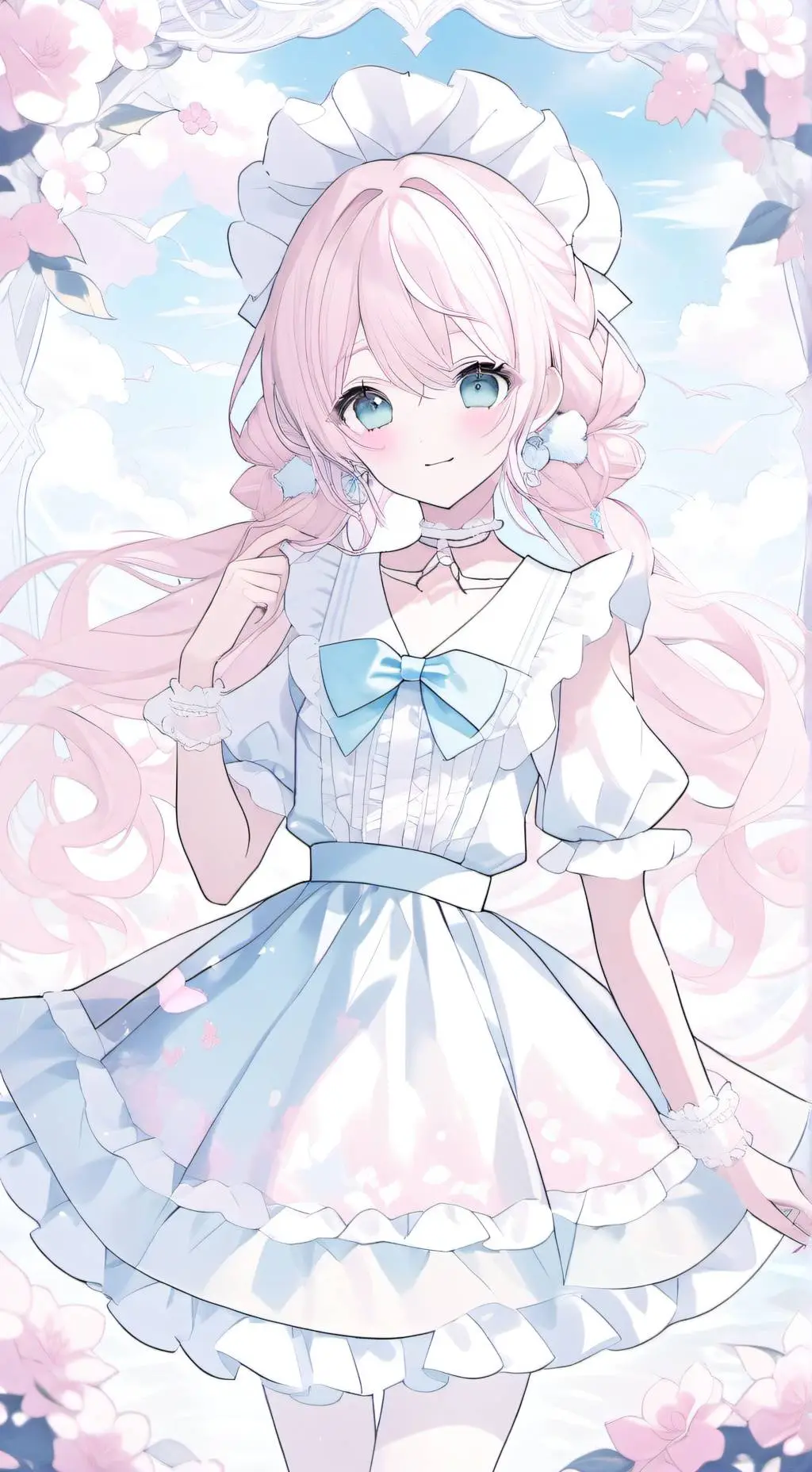 ai character: 🤍Сара🤍 background