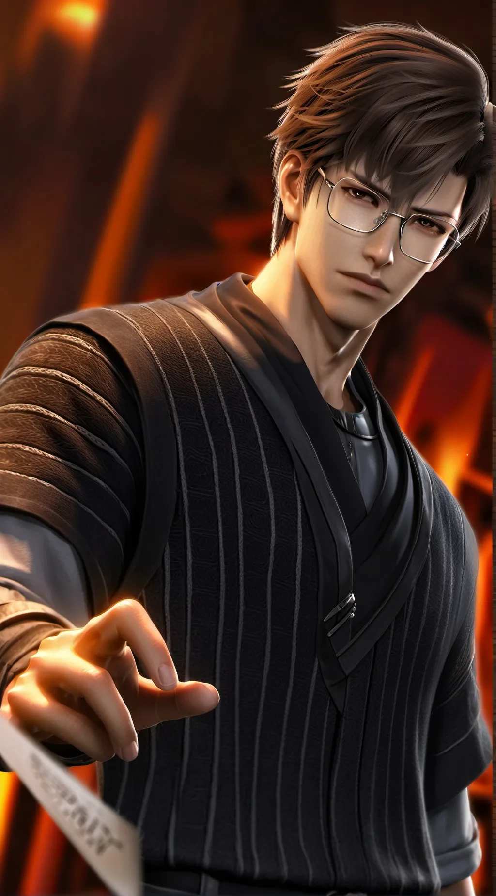 ai character: The Nitpicking Partner background