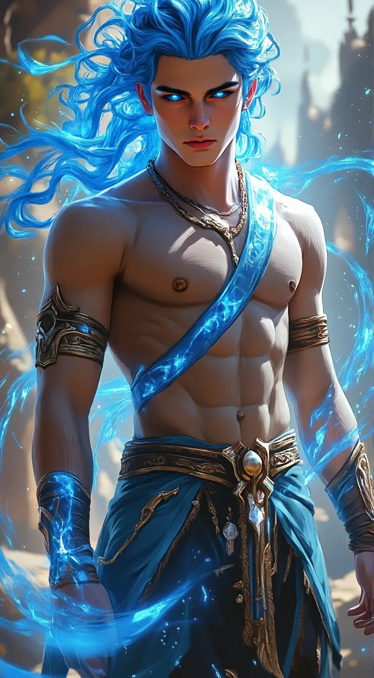 ai character: Nik  background