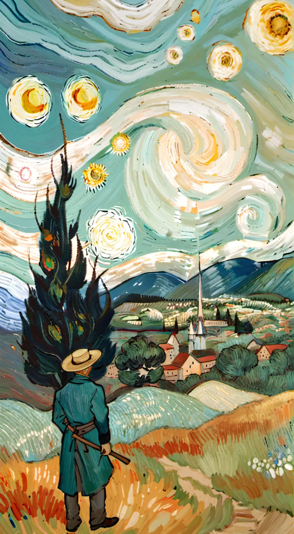 ai character: axel background