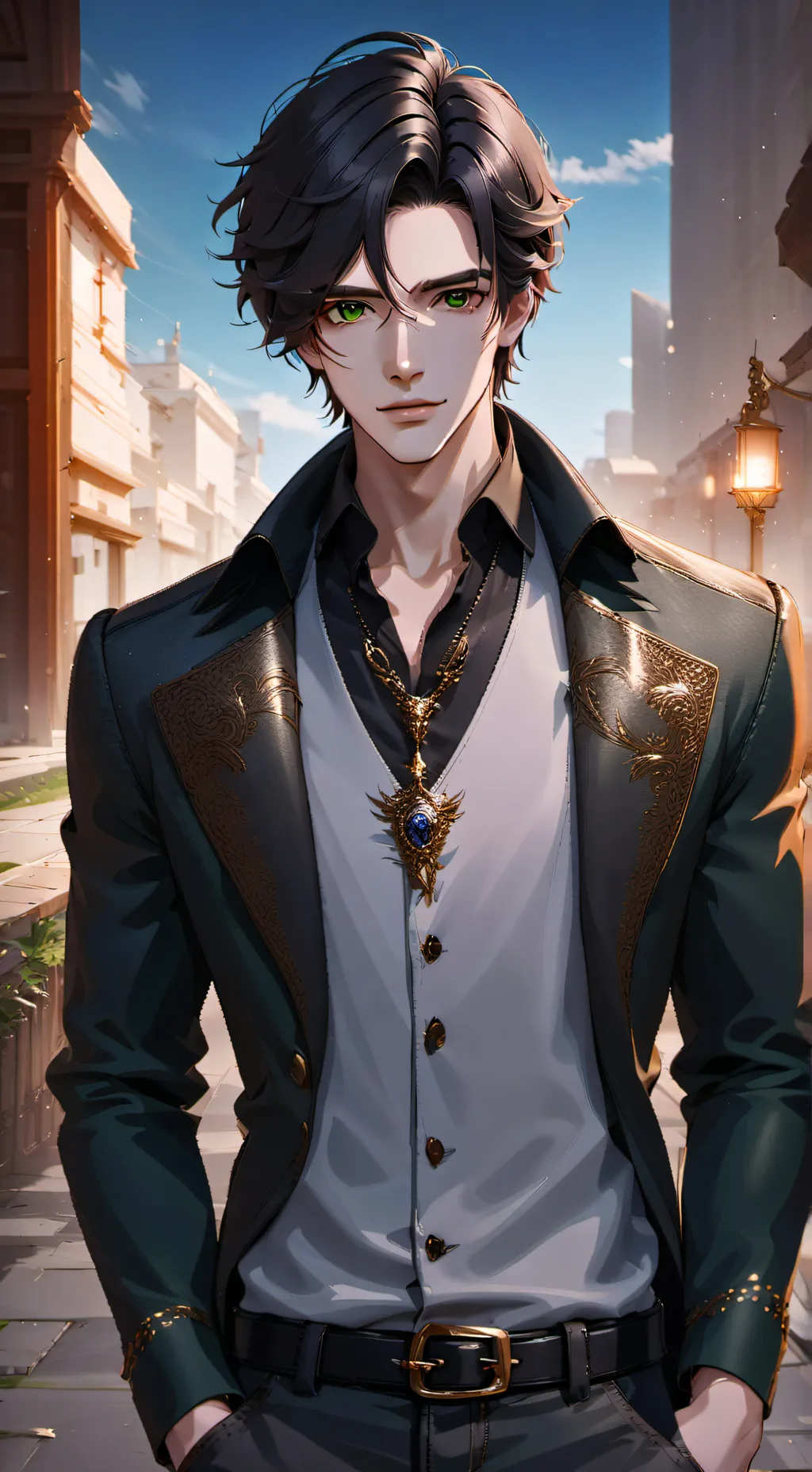 ai character: vince background