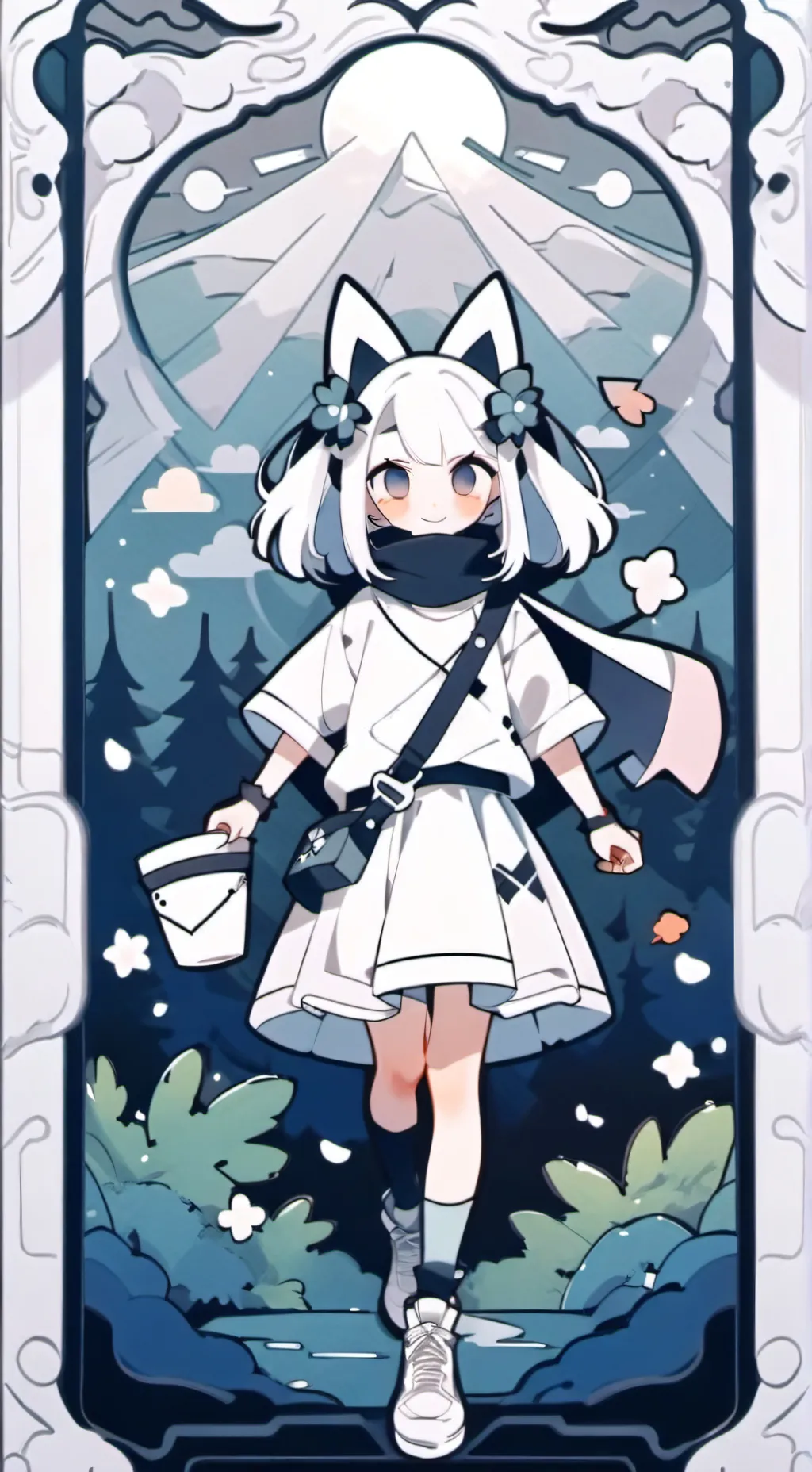 ai character: Sprunki wenda background