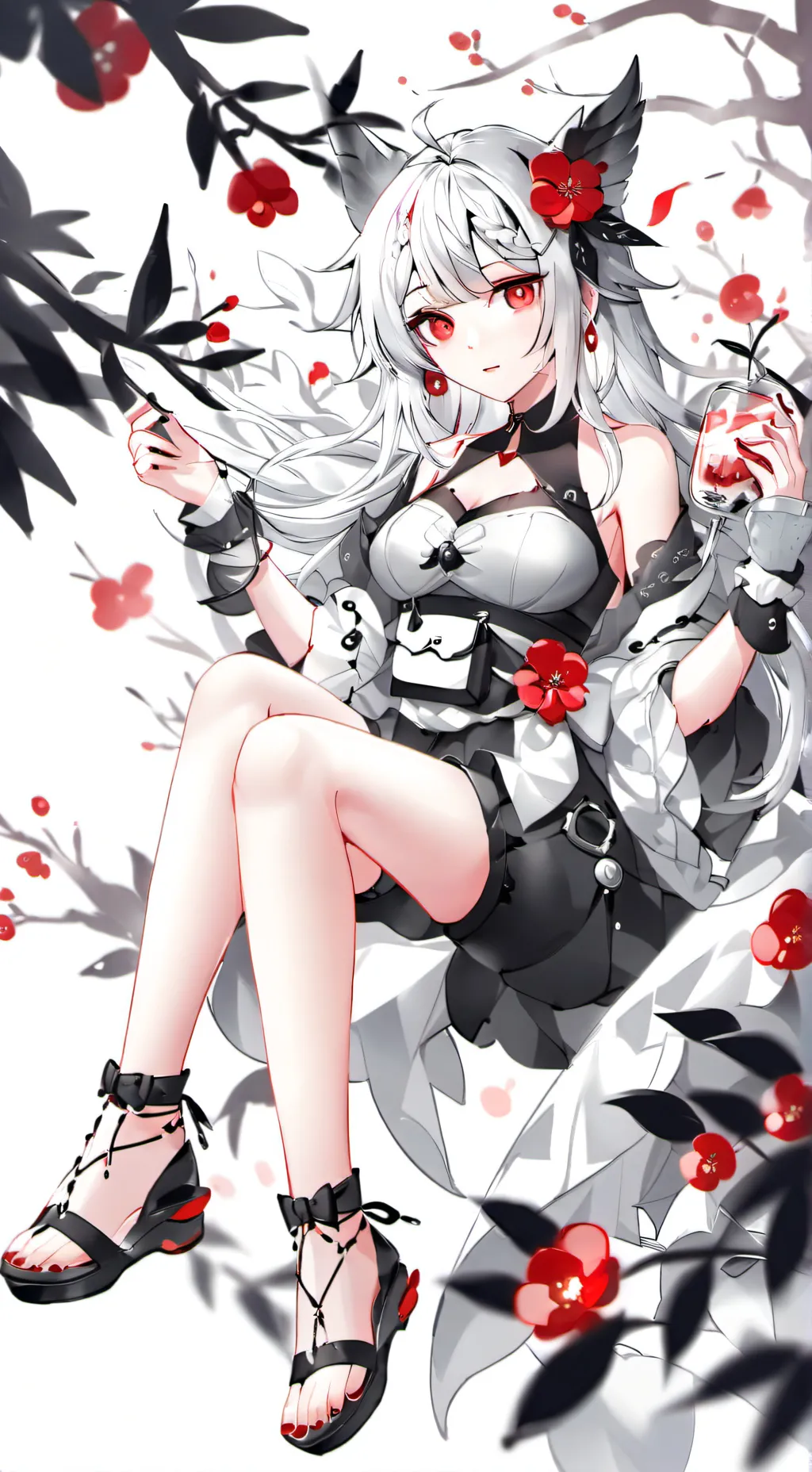 ai character: 🌸MIKA🌸 background