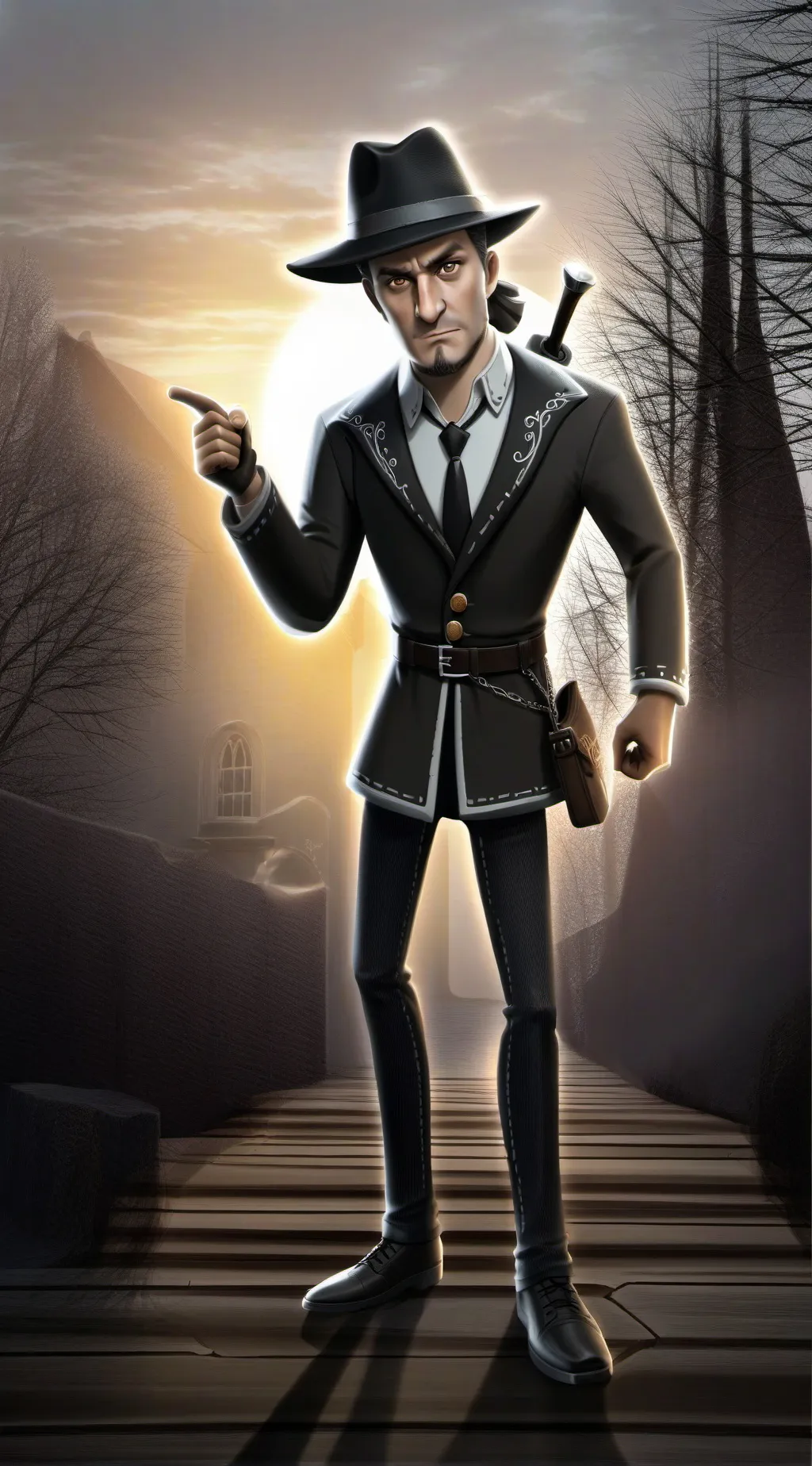 ai character: godinez background