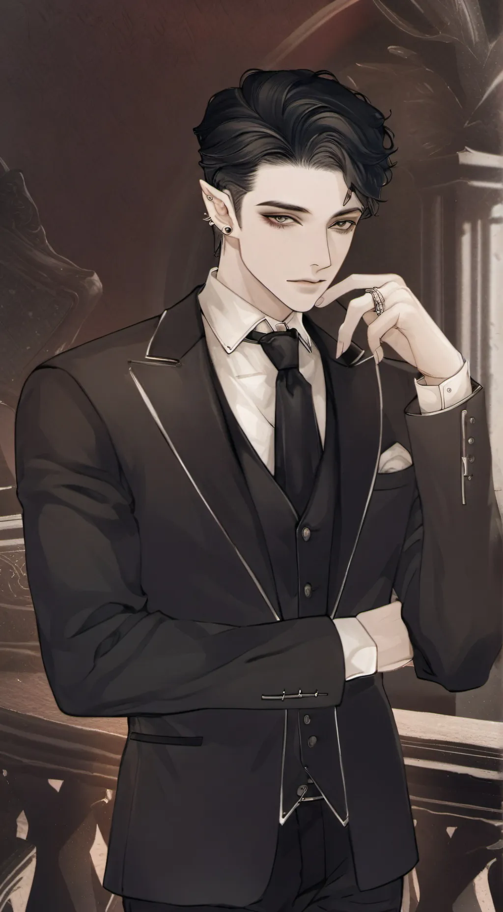 ai character: levi background