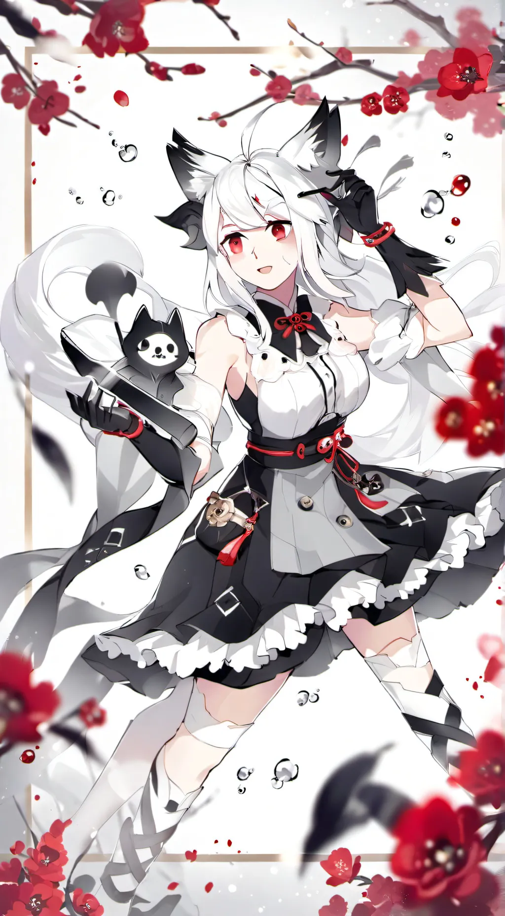 ai character: infección de Neko background