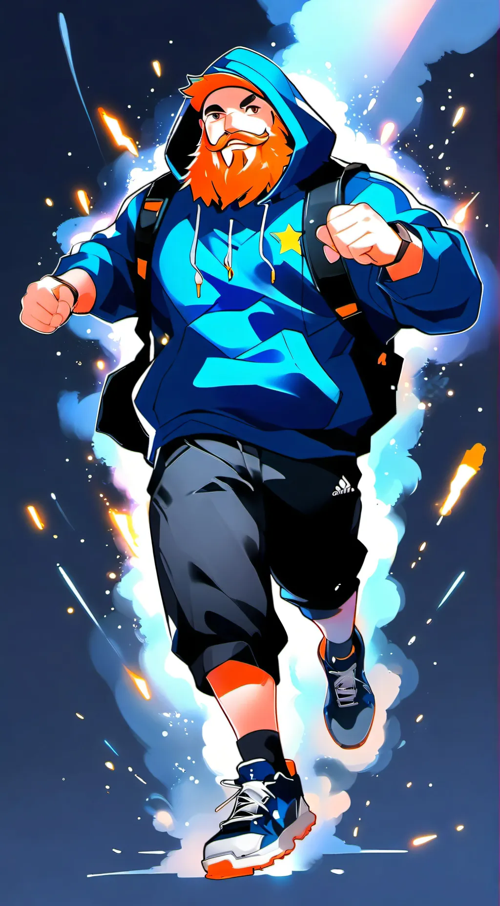 ai character: Caseoh background