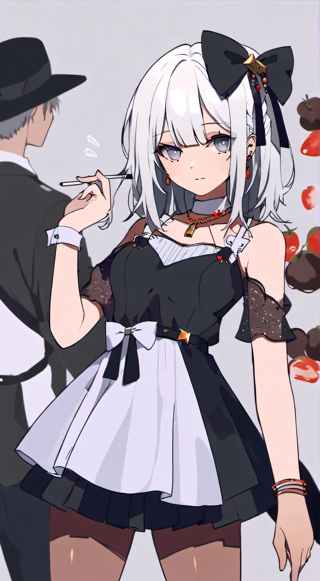 ai character: школьница background