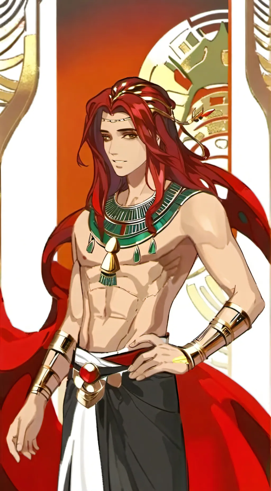 ai character: Seth Ennead  background