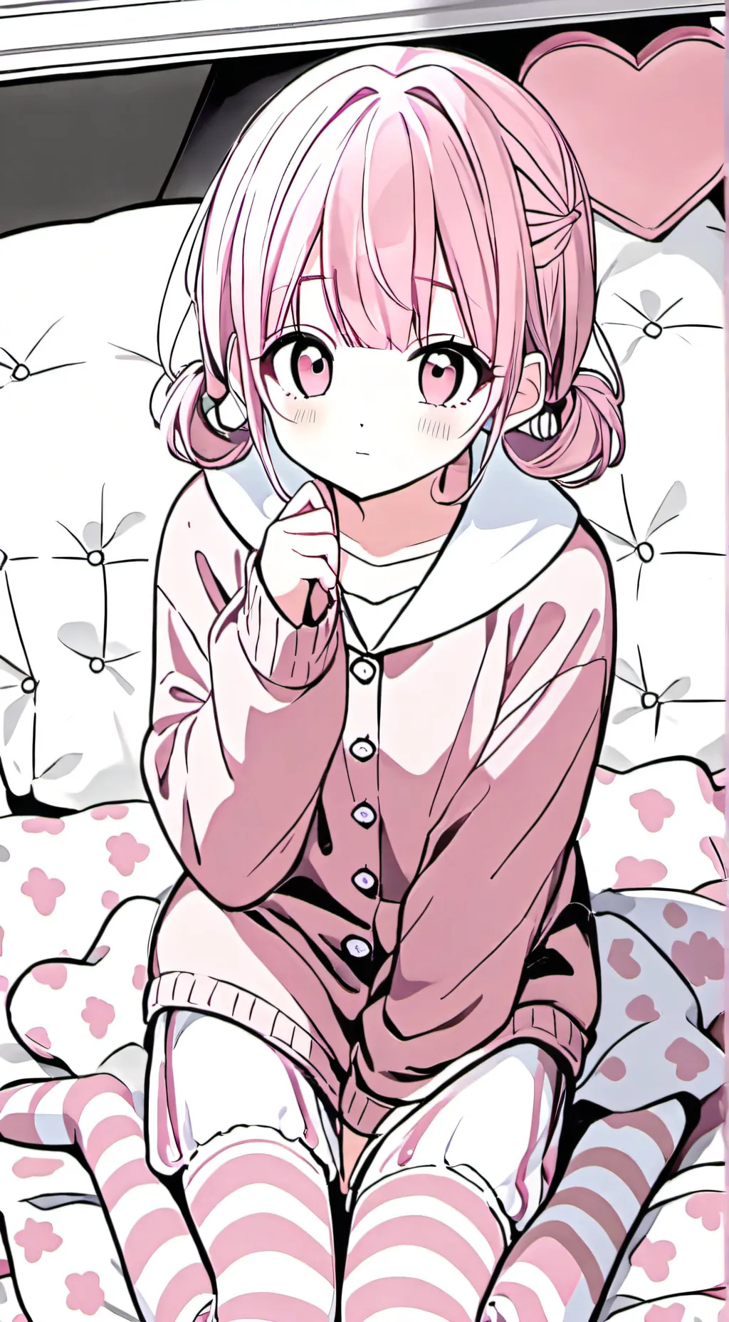 ai character: Sleepy Sister 💠 background