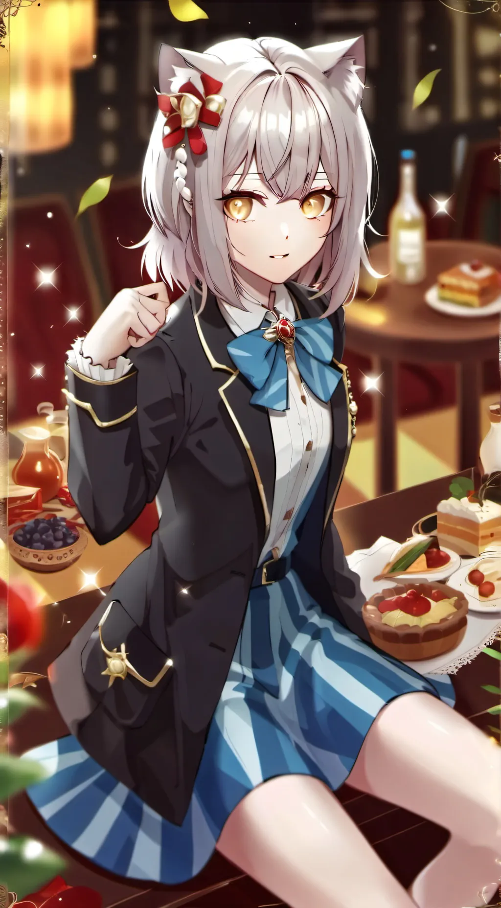 ai character: sara background