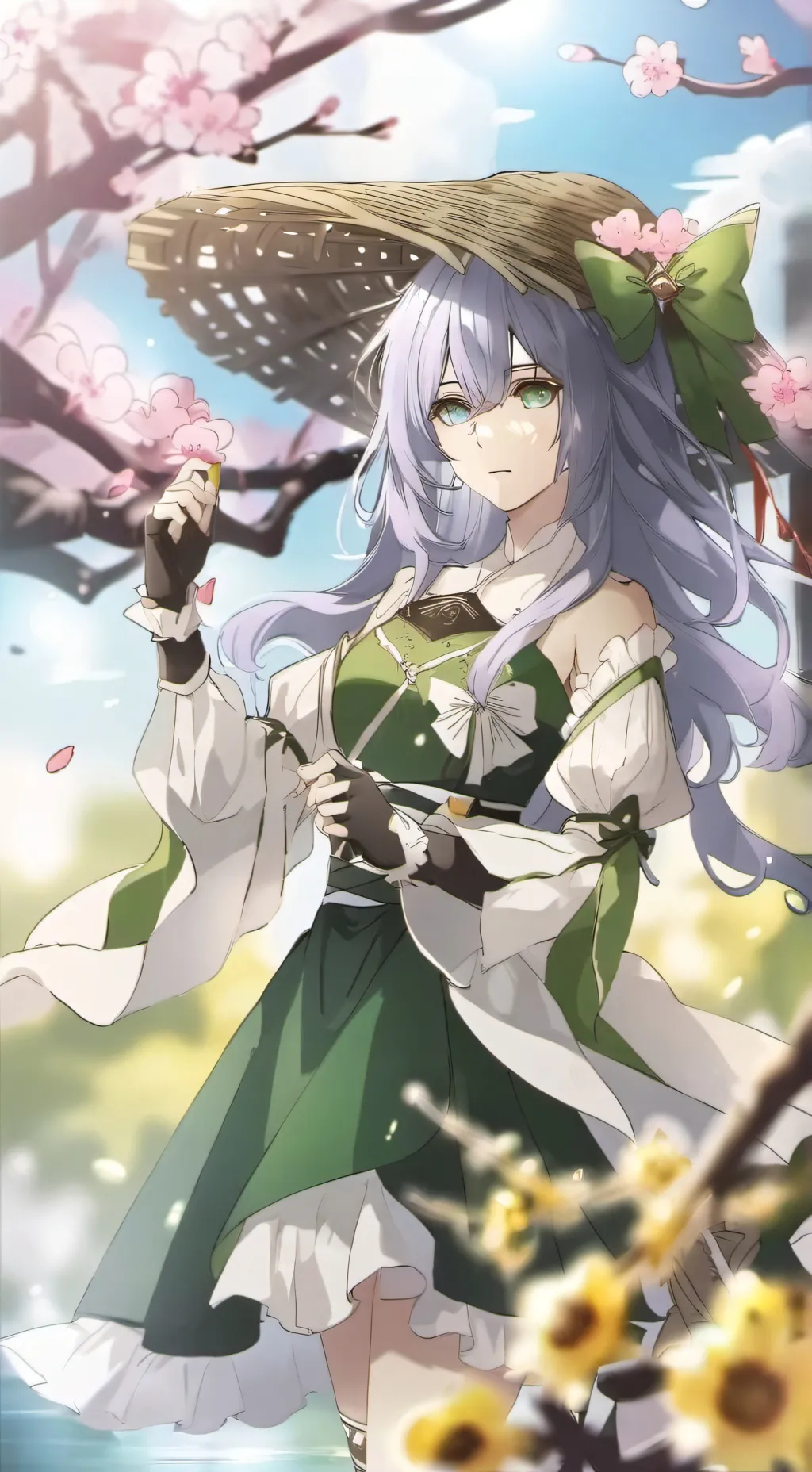 ai character: Kiara background