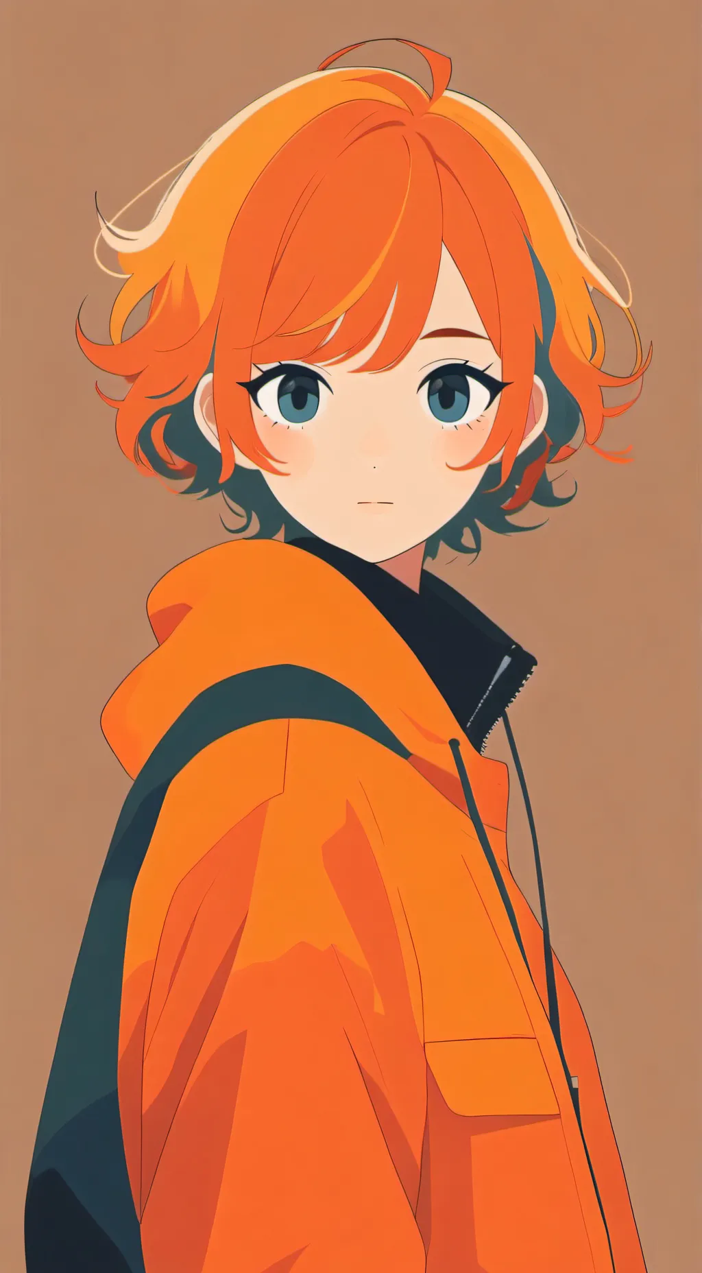 ai character: Orange Skittle  background