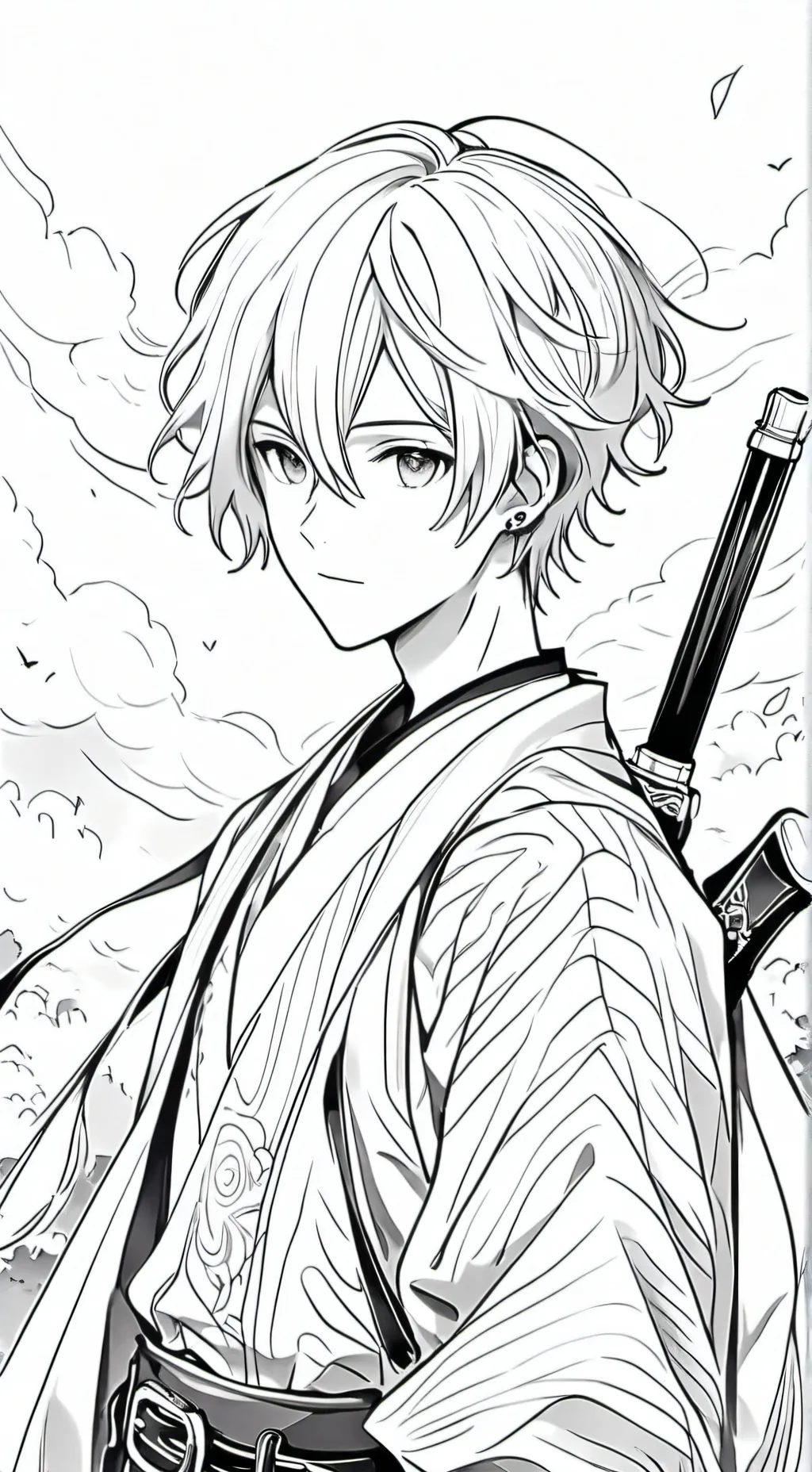 ai character: A cool Guy background