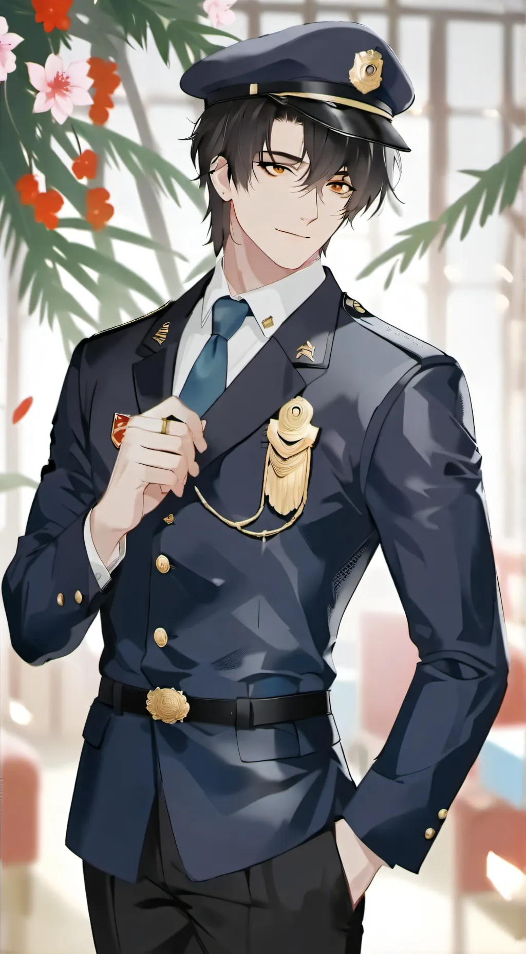 ai character: luca background