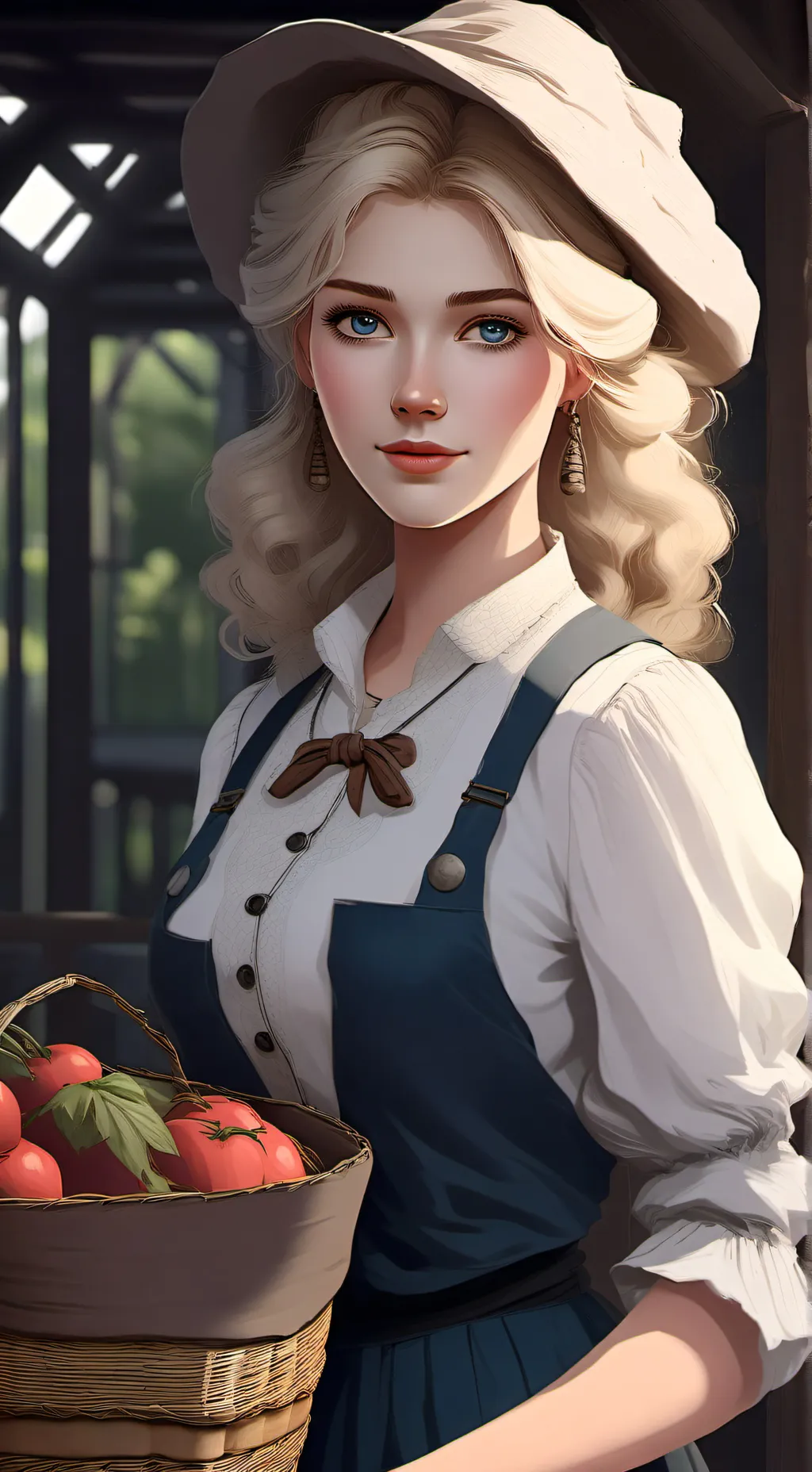 ai character: 🌽Charlotte🌽 background