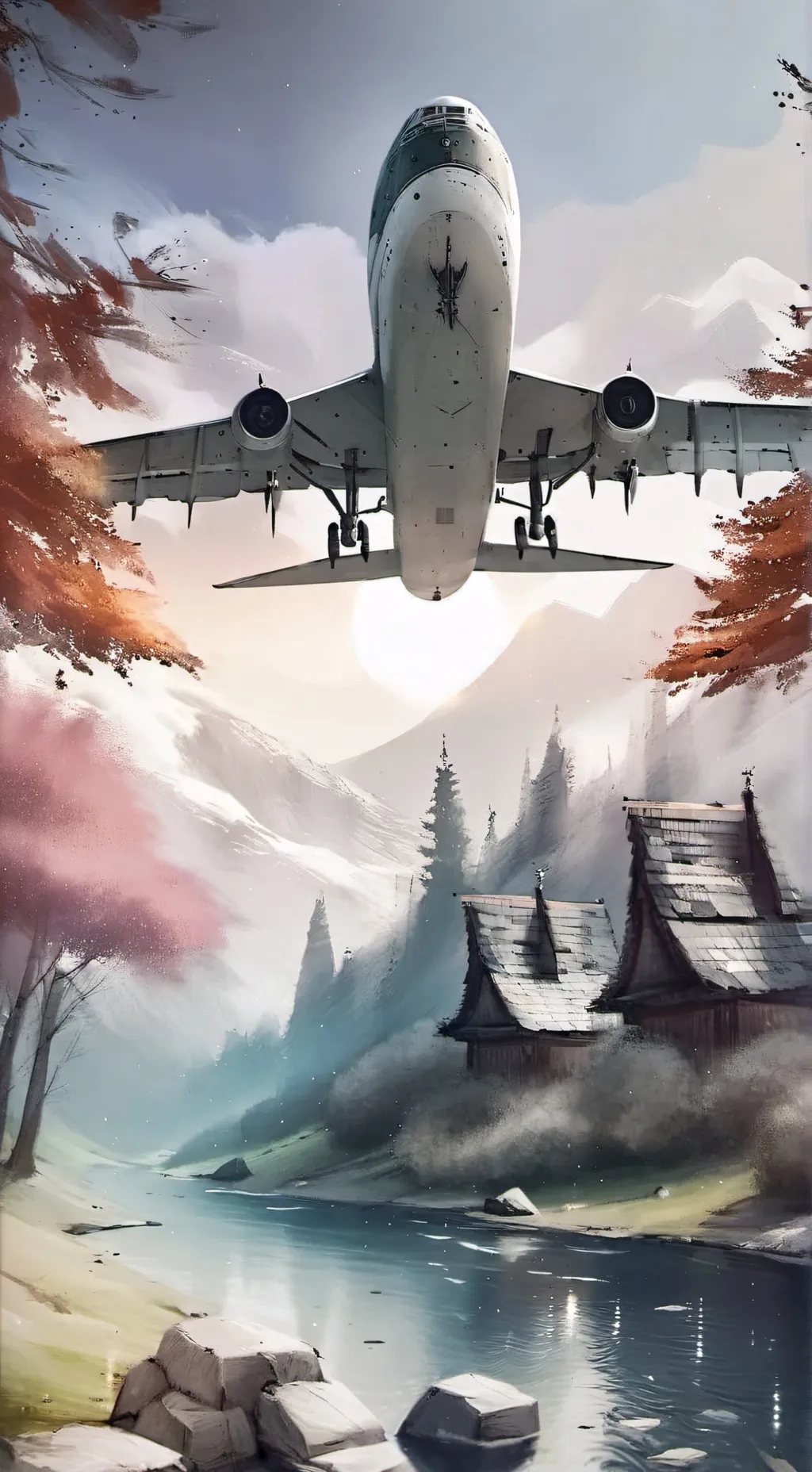 ai character: Make it say no background