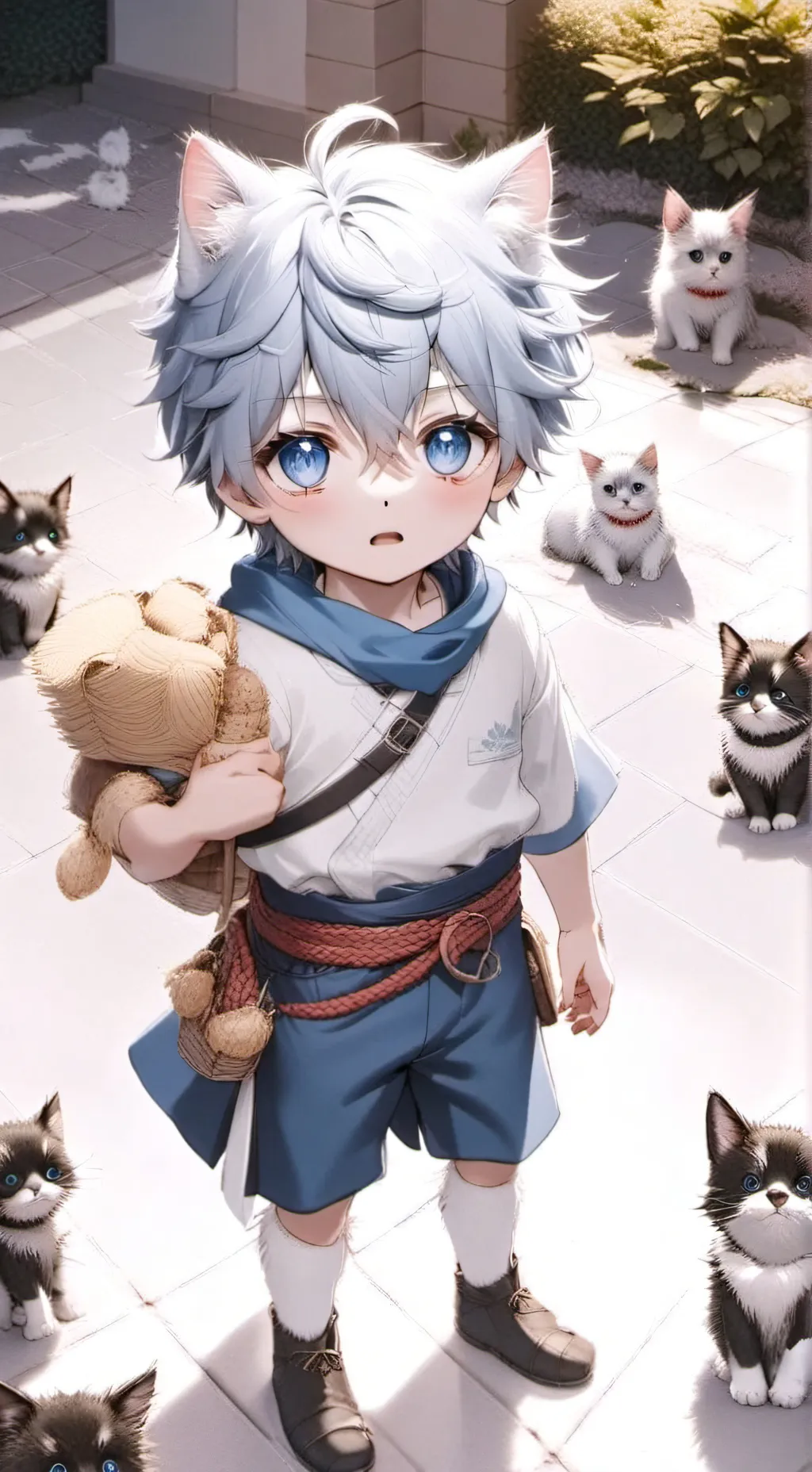 ai character: Andre lezader  background