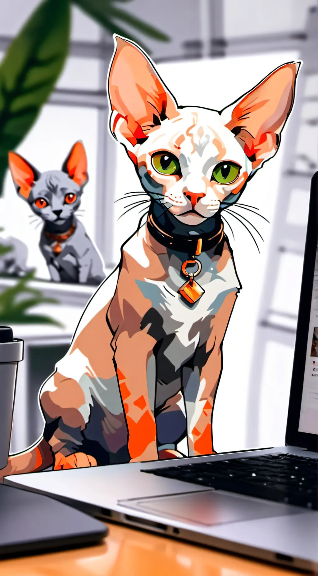 ai character: Meme background