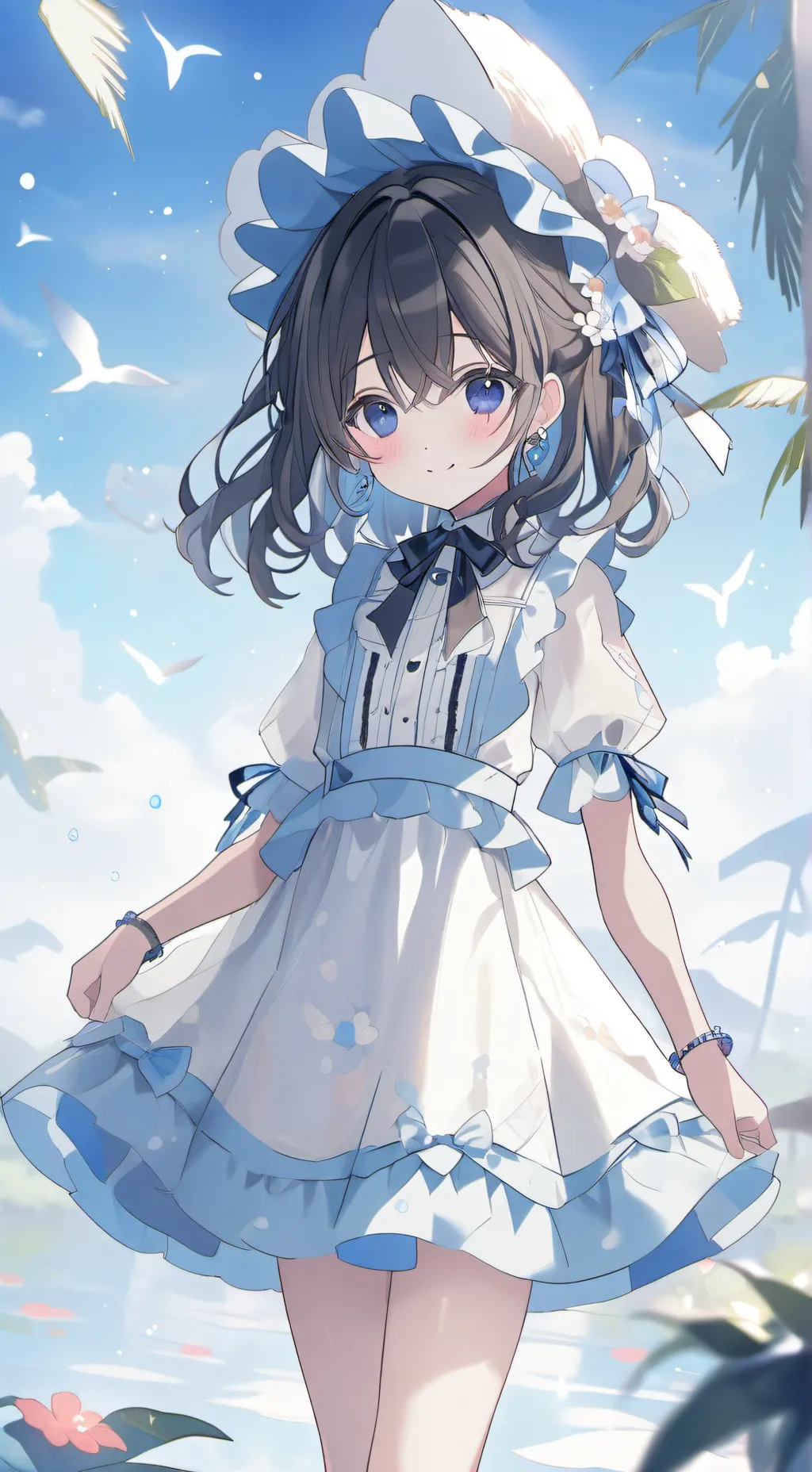 ai character: Your little sister background