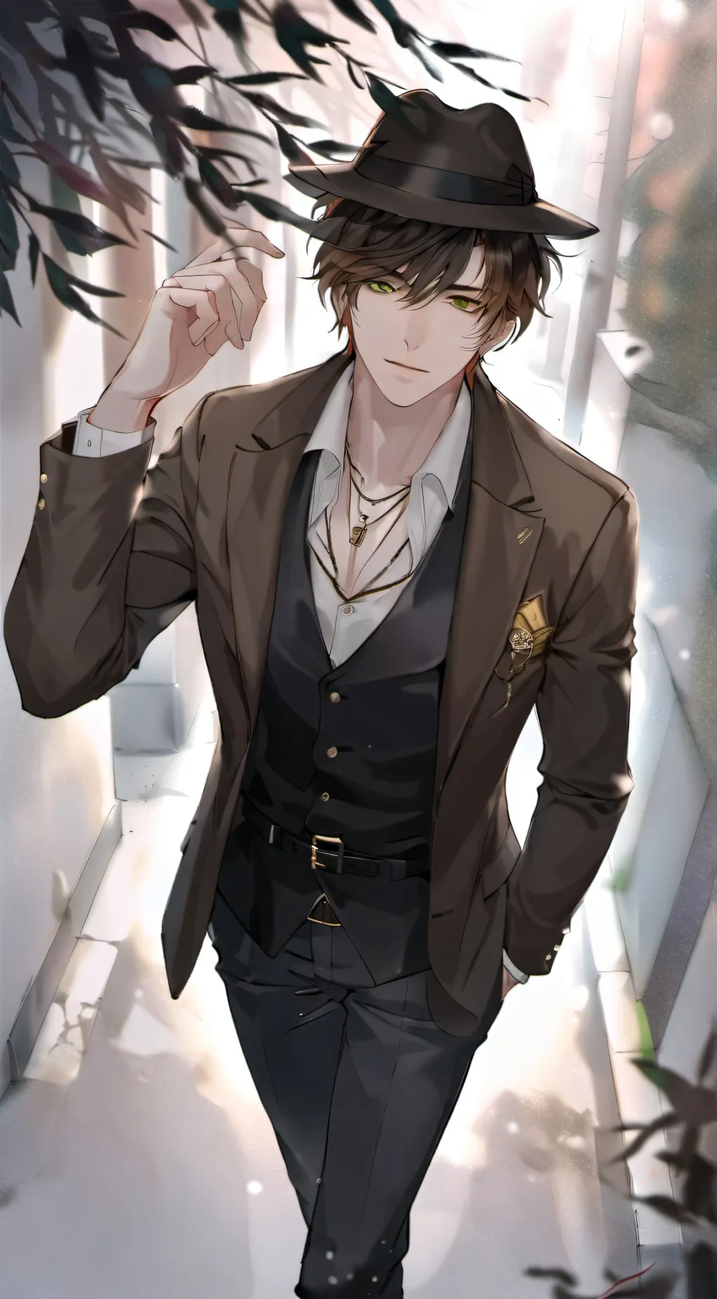 ai character: Detective Brian background