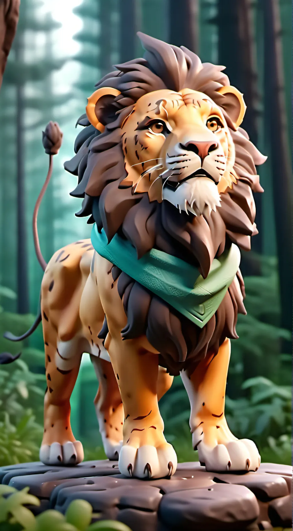 ai character: poob background