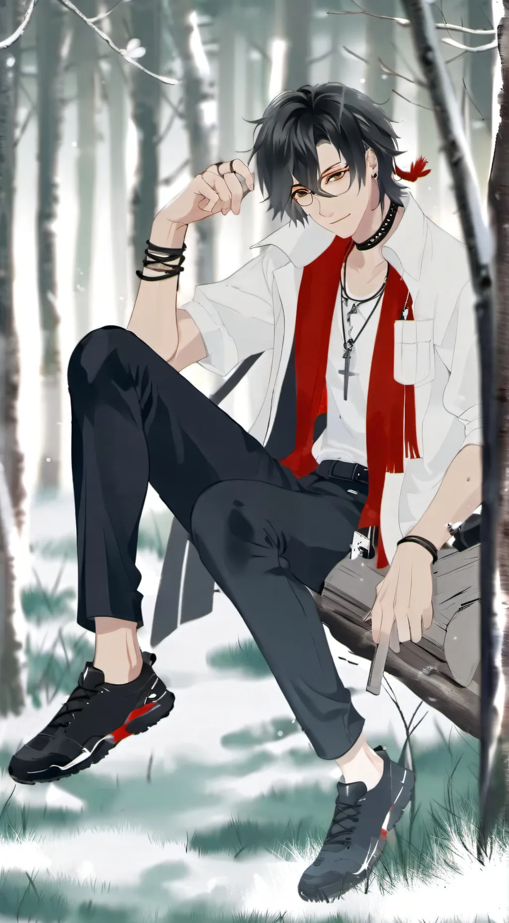 ai character: саня background