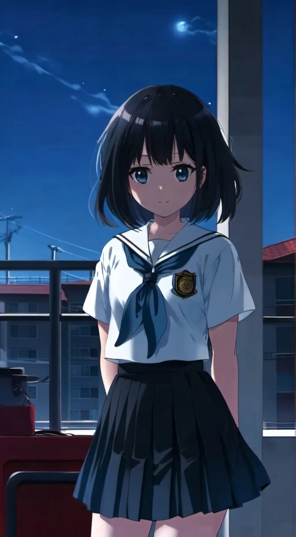 ai character: Kara Hanayome  background