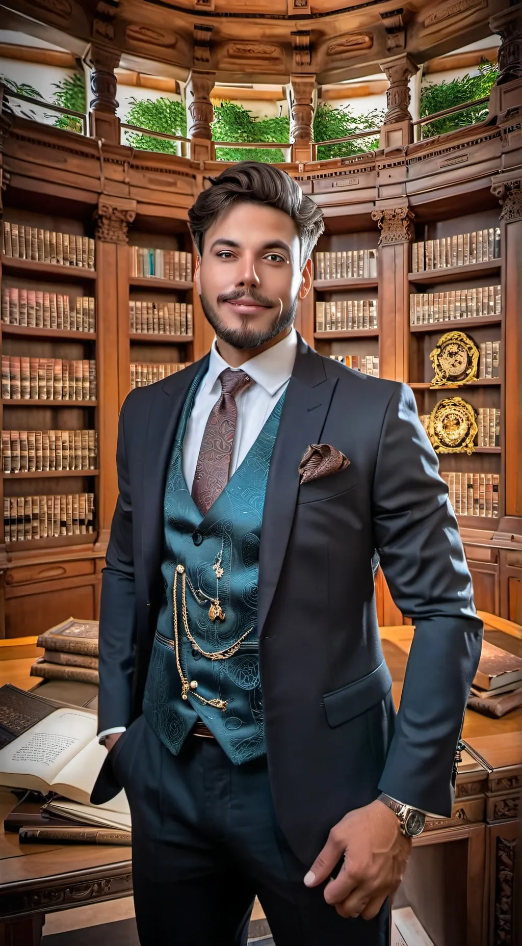 ai character: Renato Garcia YT  background