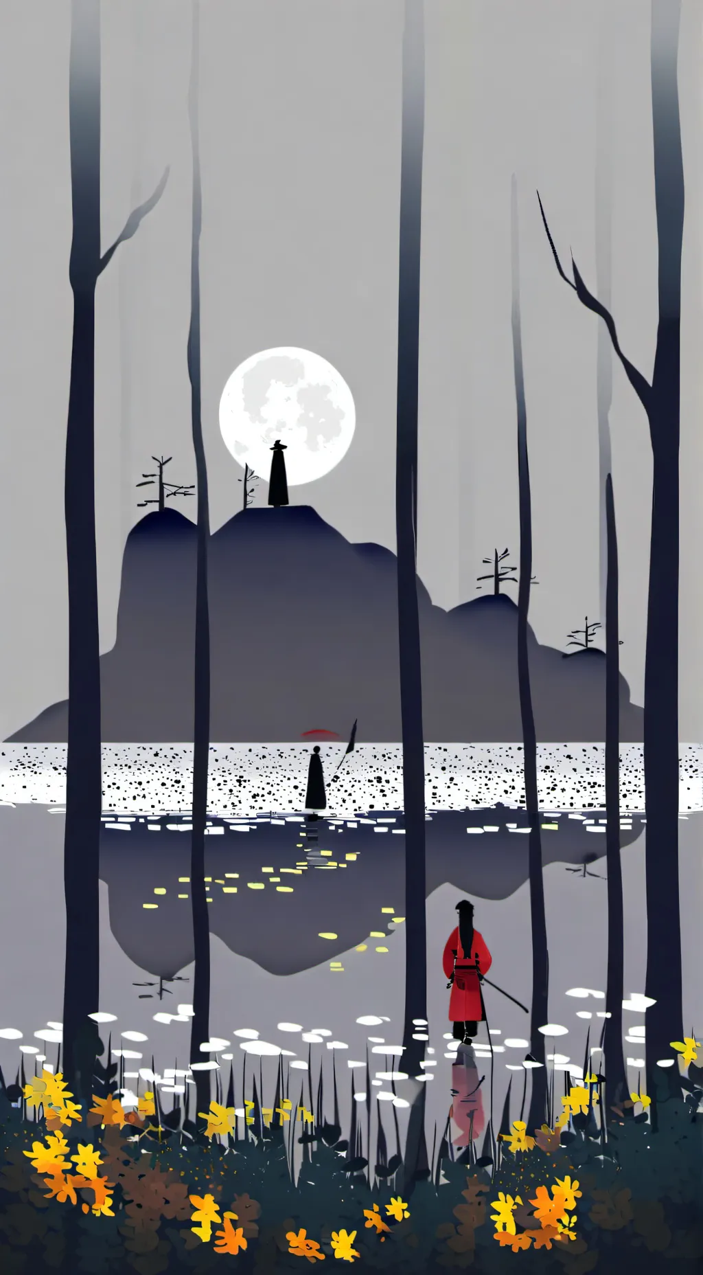 ai character: kny x mashle background