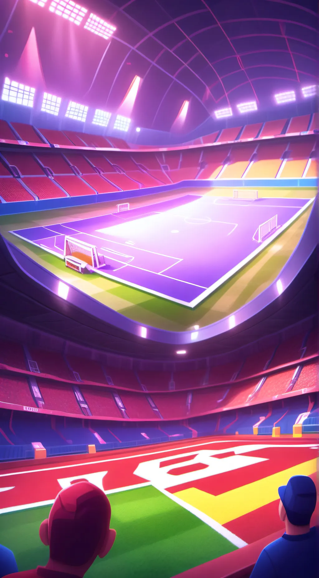 ai character: blue lock background