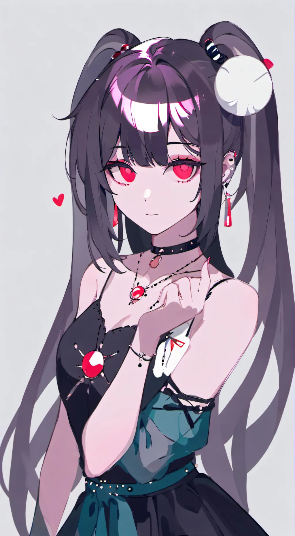 ai character: Que dolor background