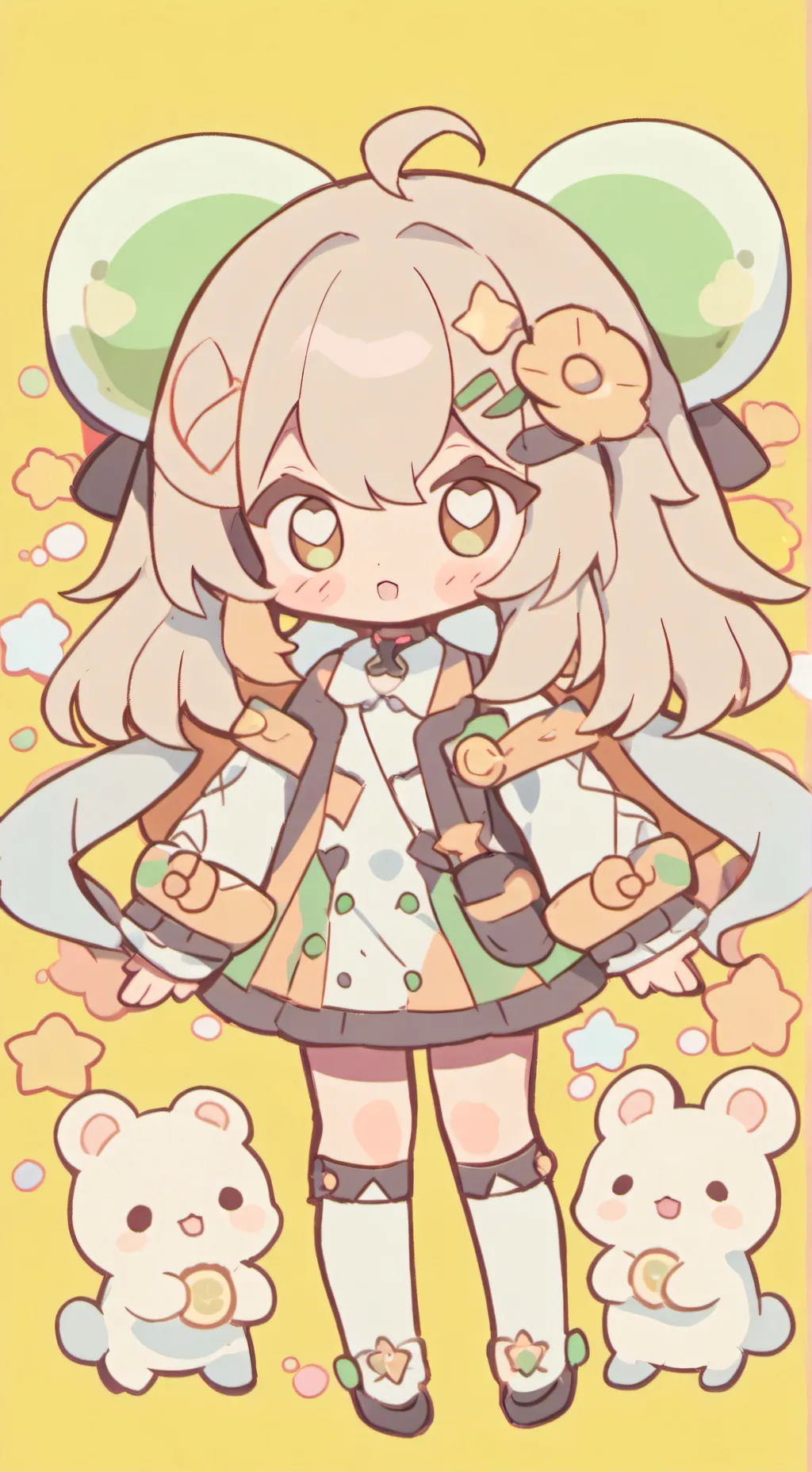 ai character: MHA BABY! 😍 background