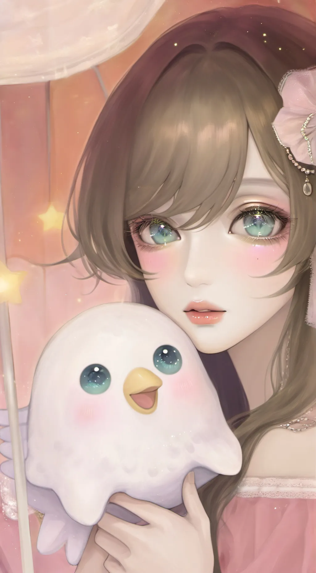 ai character: sofia background