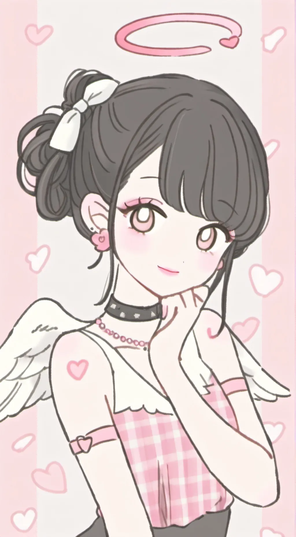 ai character: Anie:Cupid background