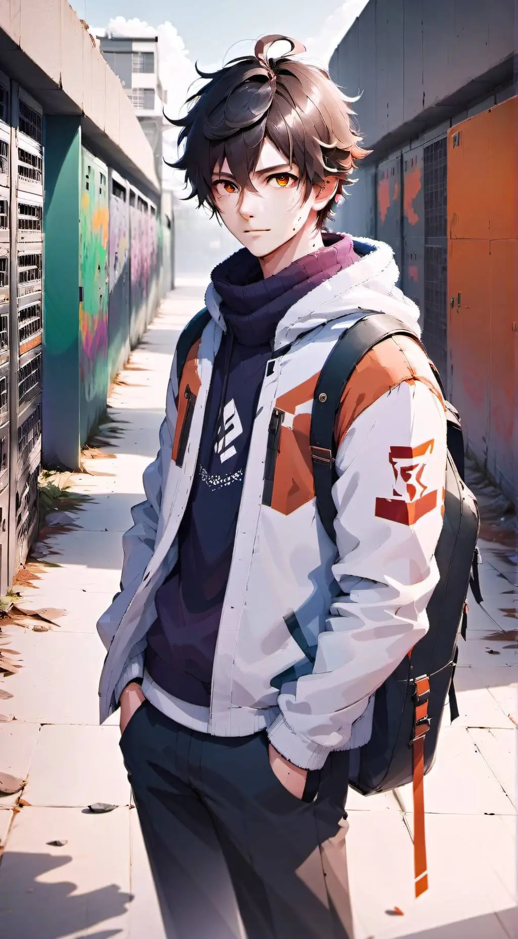 ai character: 陌黎 background