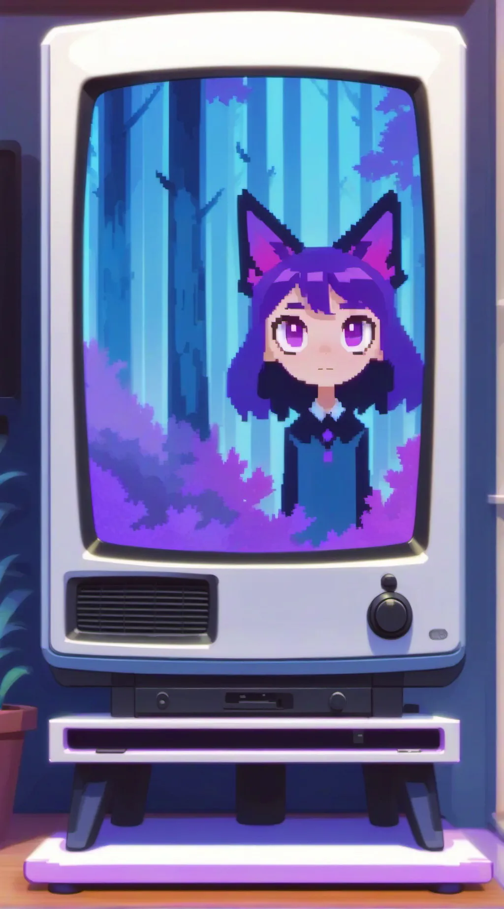 ai character: shadowtvman race background