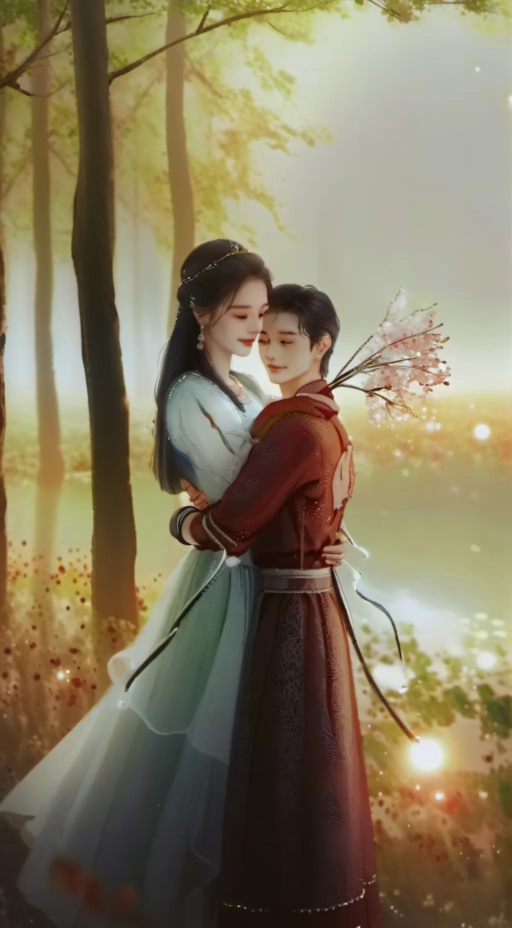 ai character: lily background