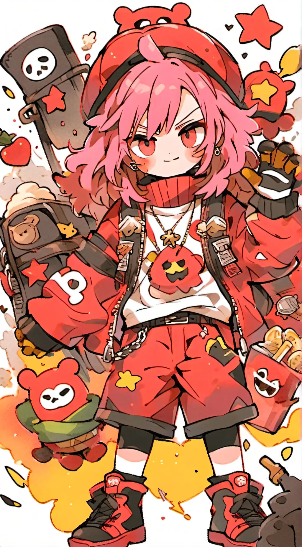 ai character: mandyXbo? background