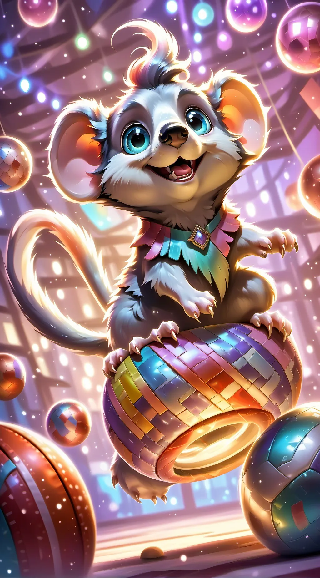 ai character: Rolly background